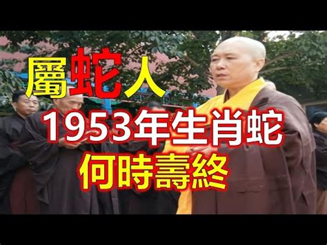 1953年屬什麼